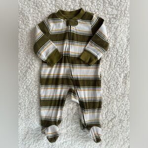 Carter’s Striped Footie Onesie